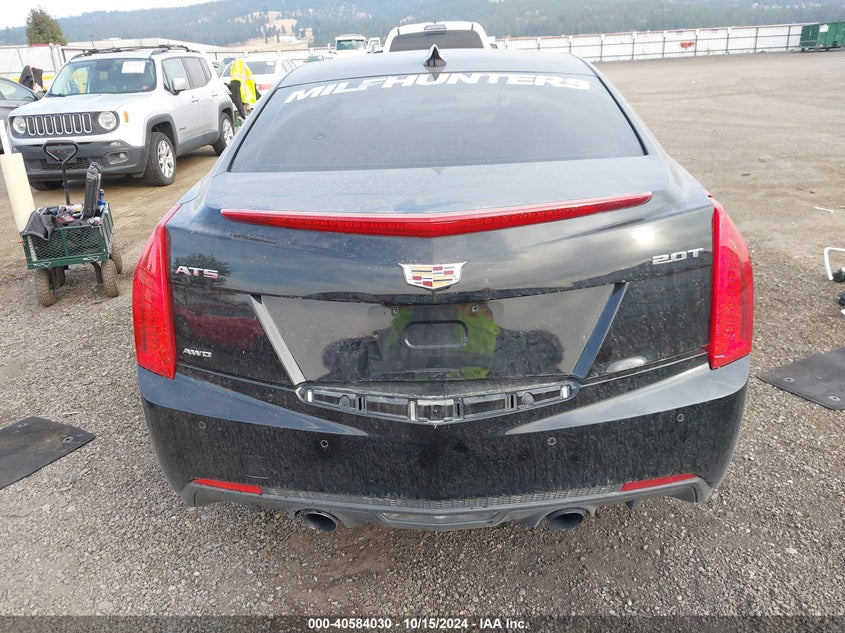 2017 CADILLAC ATS LUXURY - 1G6AH5SX8H0183490