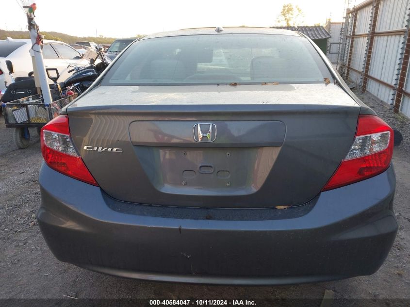 2012 Honda Civic Ex VIN: 19XFB2F84CE304277 Lot: 40584047