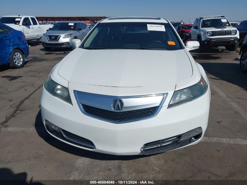 2012 Acura Tl 3.5 VIN: 19UUA8F22CA030509 Lot: 40584048