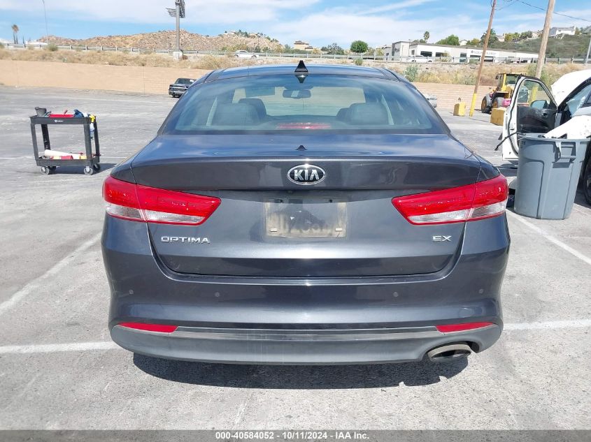 5XXGU4L36JG213969 2018 Kia Optima Ex