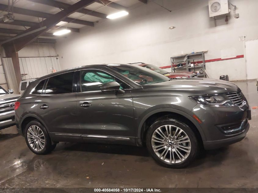 2018 Lincoln Mkx Reserve VIN: 2LMPJ8LR8JBL39299 Lot: 40584058