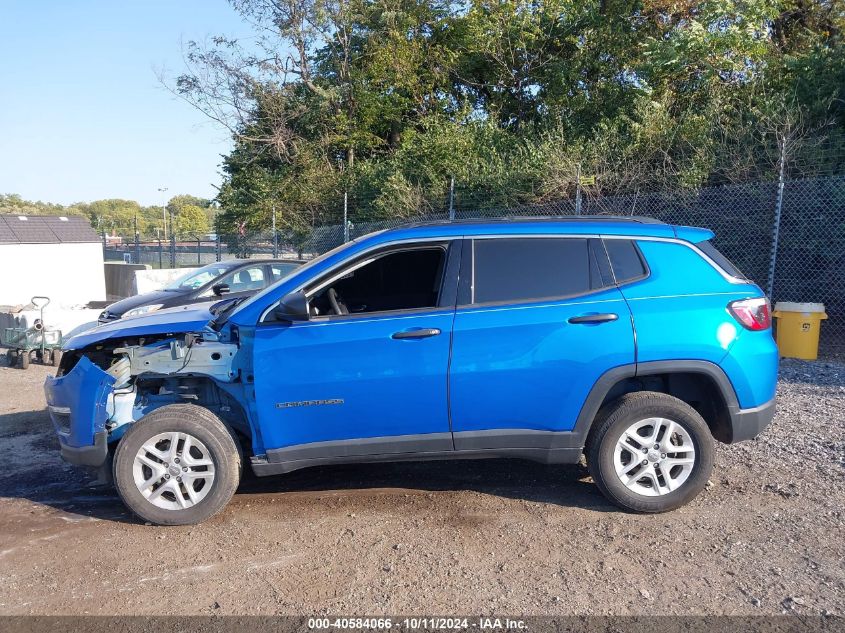 2021 JEEP COMPASS SPORT 4X4 - 3C4NJDAB7MT509781