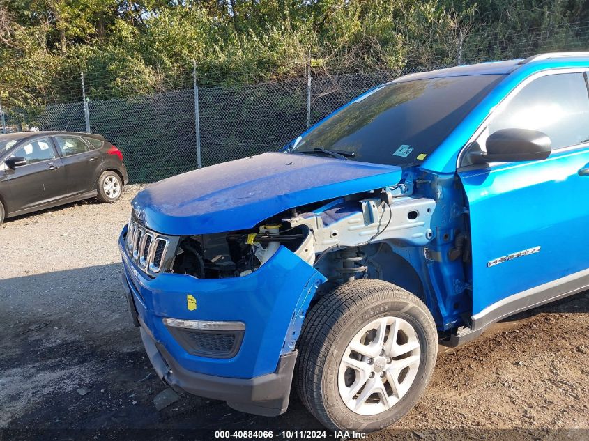 2021 JEEP COMPASS SPORT 4X4 - 3C4NJDAB7MT509781