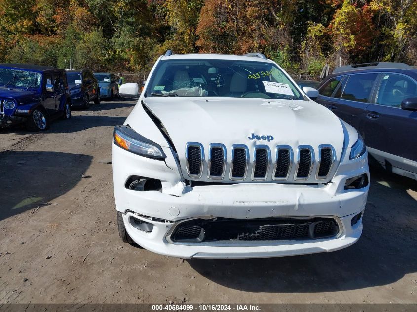 2018 Jeep Cherokee Overland 4X4 VIN: 1C4PJMJX4JD536085 Lot: 40584099