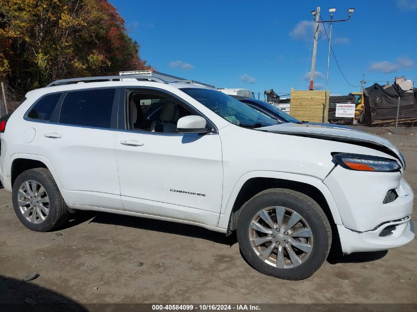 2018 Jeep Cherokee Overland 4X4 VIN: 1C4PJMJX4JD536085 Lot: 40584099