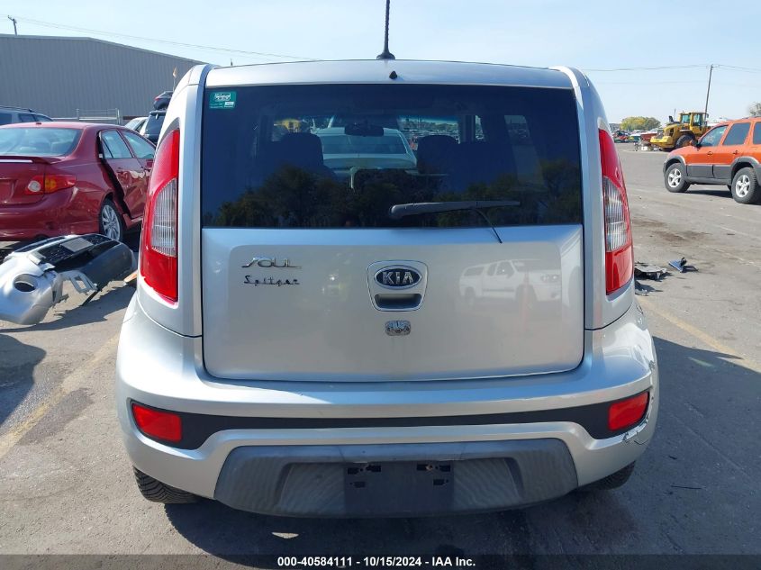 2012 Kia Soul + VIN: KNDJT2A63C7368016 Lot: 40584111