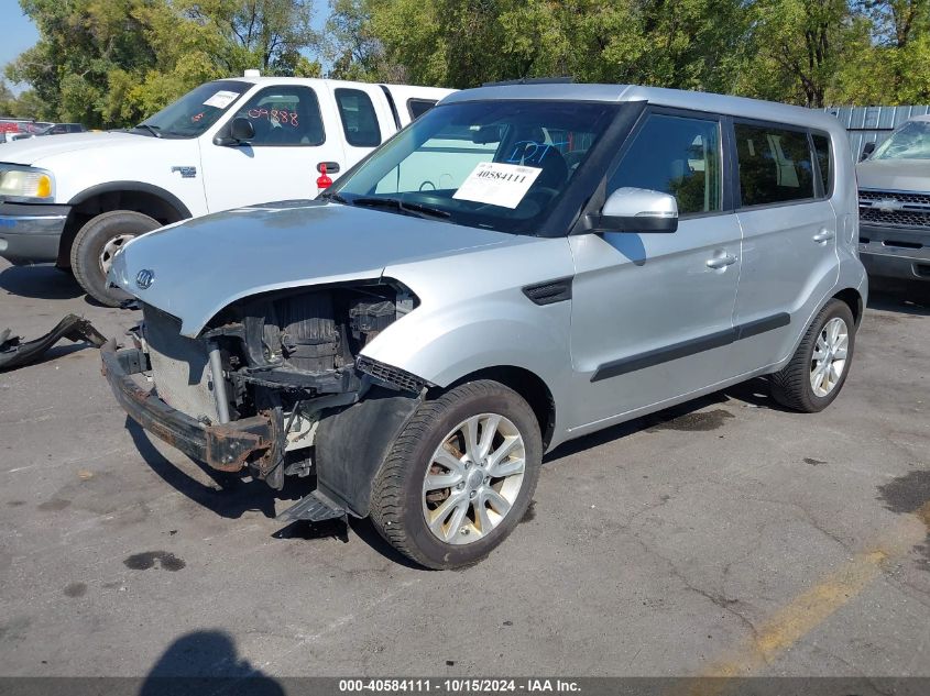 2012 Kia Soul + VIN: KNDJT2A63C7368016 Lot: 40584111