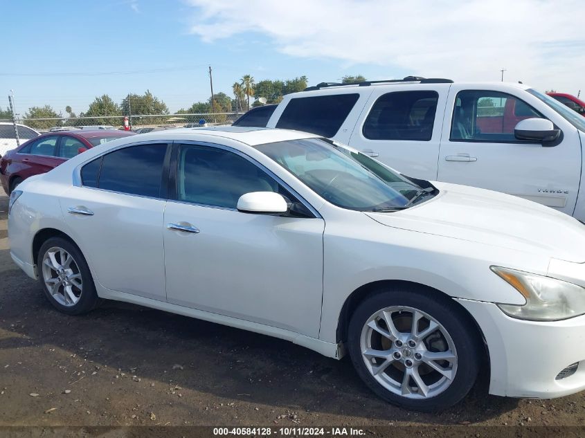 2013 Nissan Maxima 3.5 S VIN: 1N4AA5AP3DC820349 Lot: 40584128