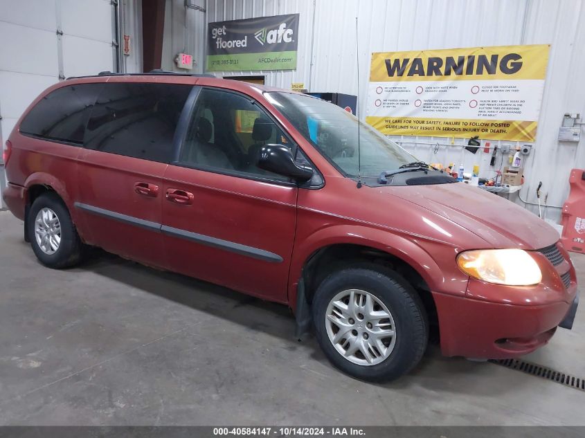 2002 Dodge Grand Caravan Sport VIN: 2B4GP44R92R658870 Lot: 40584147