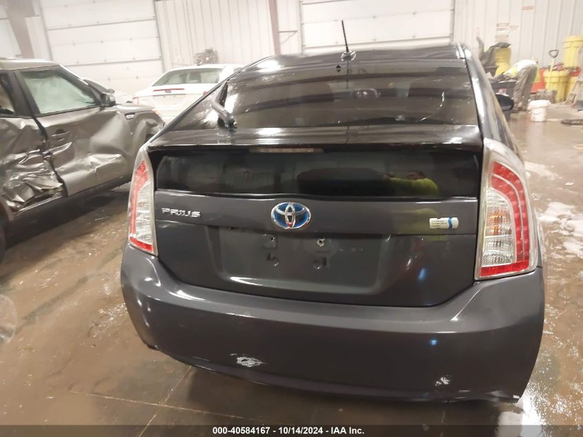 2013 Toyota Prius Three VIN: JTDKN3DU1D5598200 Lot: 40584167