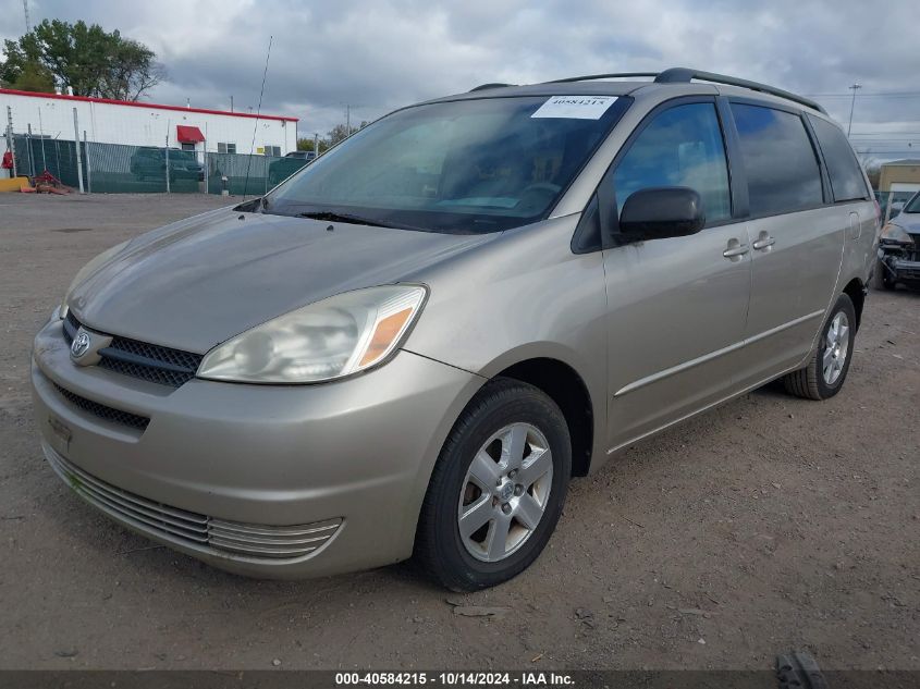 2005 Toyota Sienna Le VIN: 5TDZA23C55S361900 Lot: 40584215