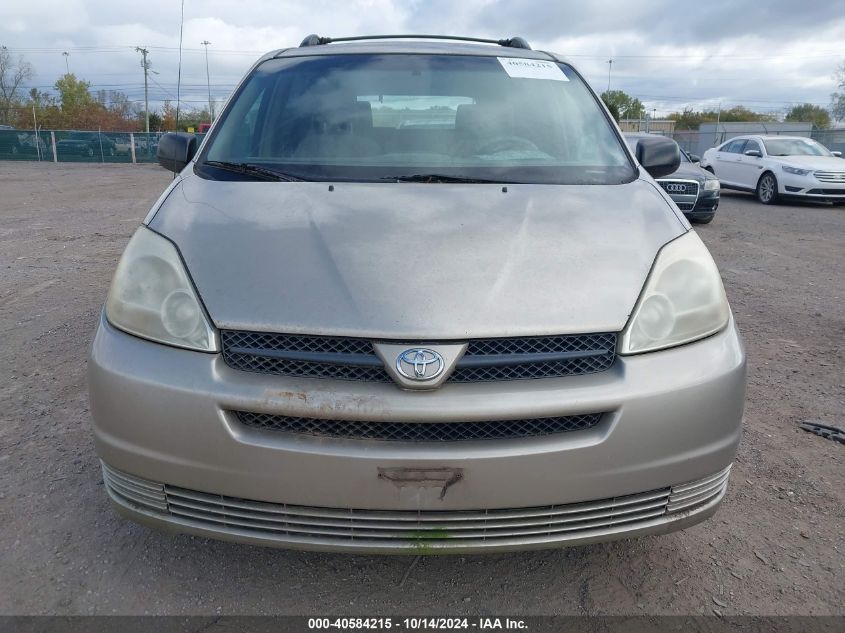 2005 Toyota Sienna Le VIN: 5TDZA23C55S361900 Lot: 40584215