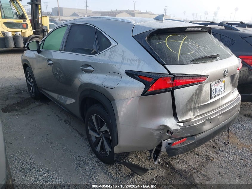 VIN JTJYARBZ3K2156358 2019 LEXUS NX 300