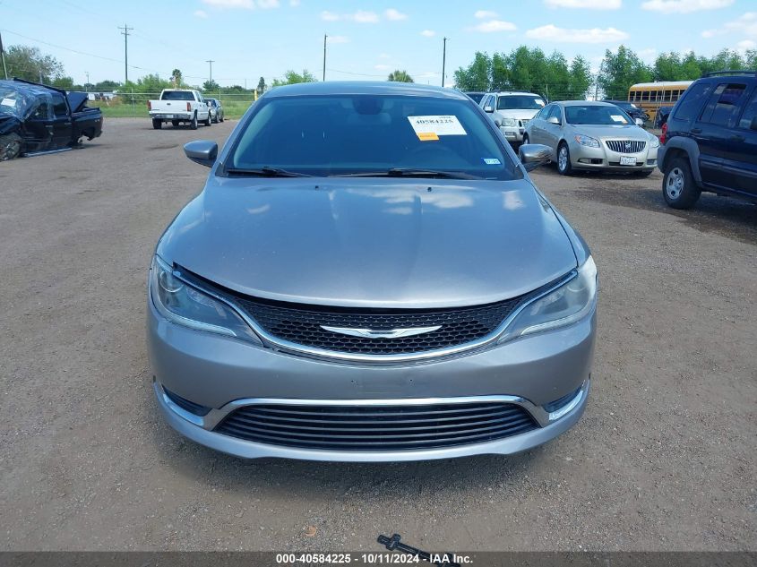 2015 Chrysler 200 Limited VIN: 1C3CCCAB0FN594112 Lot: 40584225