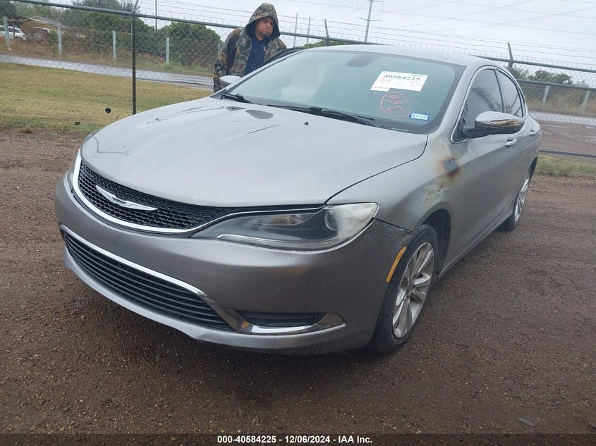 Vin: 1c3cccab0fn594112, lot: 41073184, chrysler 200 limited 20152