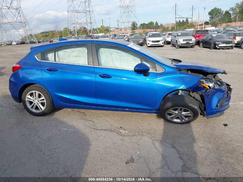 2017 Chevrolet Cruze Lt VIN: 3G1BE6SM3HS514709 Lot: 40584236