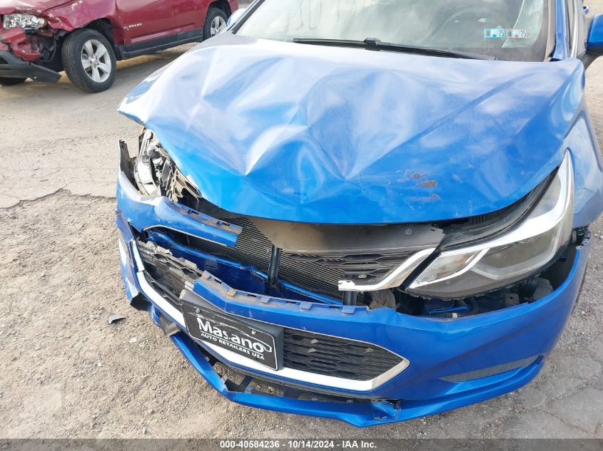 2017 Chevrolet Cruze Lt VIN: 3G1BE6SM3HS514709 Lot: 40584236