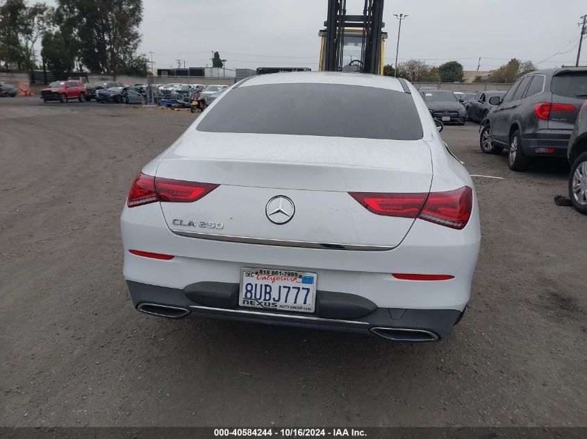 2021 Mercedes-Benz Cla 250 VIN: W1K5J4GB4MN176761 Lot: 40584244