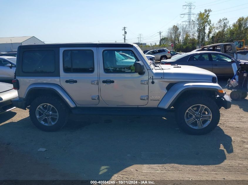 2018 Jeep Wrangler Unlimited Sahara 4X4 VIN: 1C4HJXEG4JW120946 Lot: 40584245