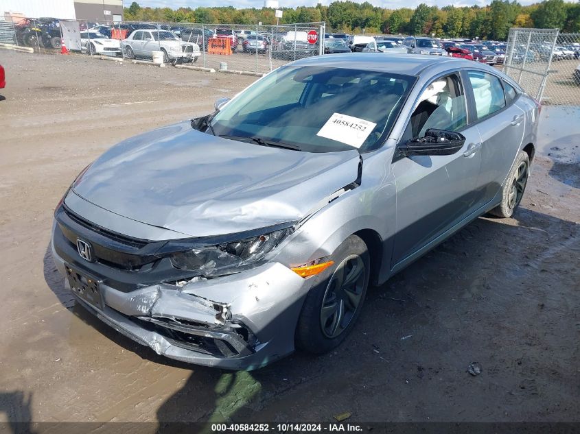 2019 Honda Civic Lx VIN: 2HGFC2F65KH557270 Lot: 40584252