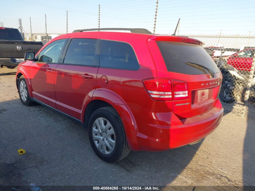 2019 Dodge Journey Se Value Package VIN: 3C4PDCAB2KT738134 Lot: 40584265