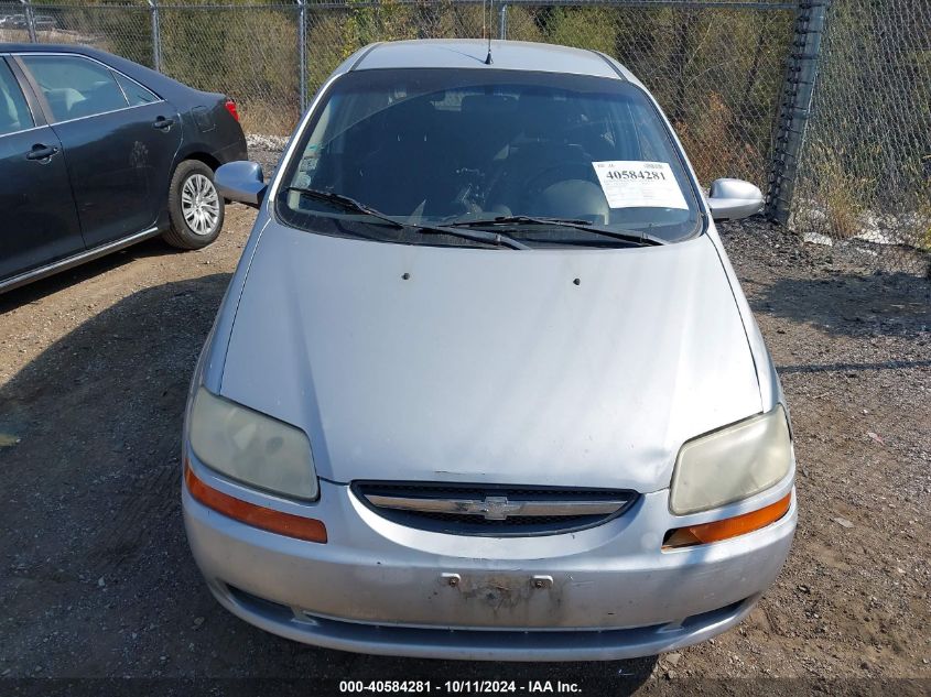 KL1TD66666B594095 2006 Chevrolet Aveo Ls