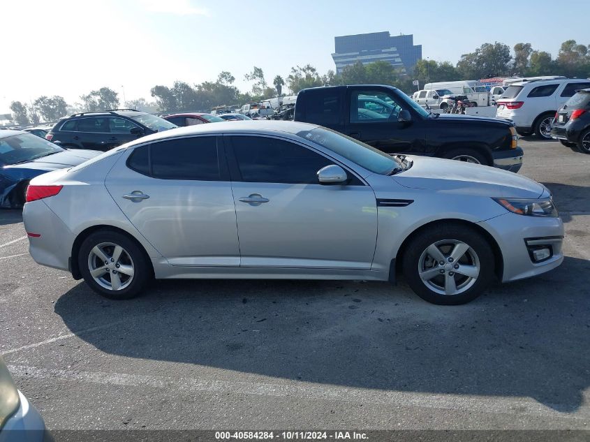 2014 Kia Optima Lx VIN: 5XXGM4A75EG334360 Lot: 40584284