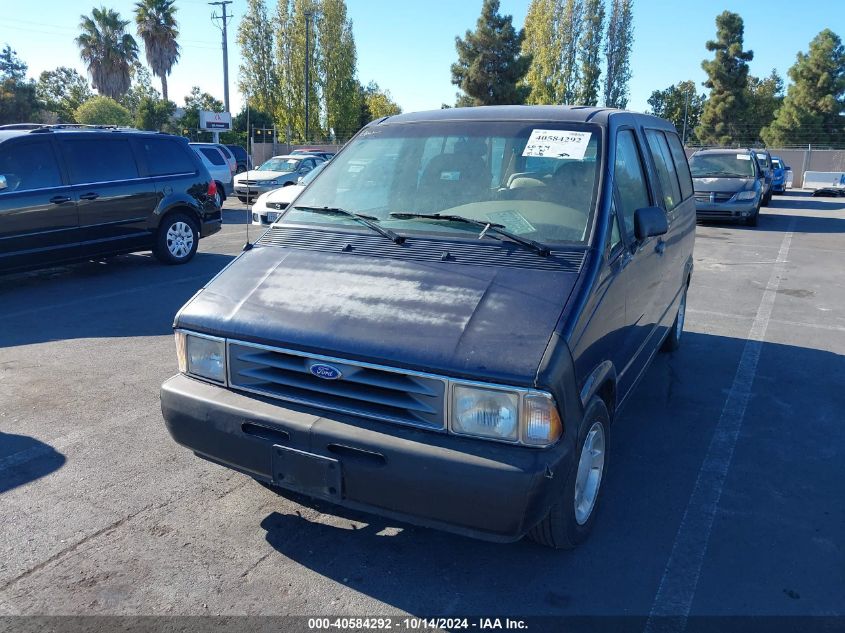 1996 Ford Aerostar VIN: 1FMCA11U0TZB25416 Lot: 40584292