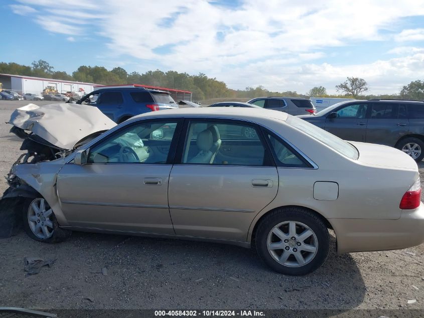 2003 Toyota Avalon Xl/Xls VIN: 4T1BF28B83U332530 Lot: 40584302