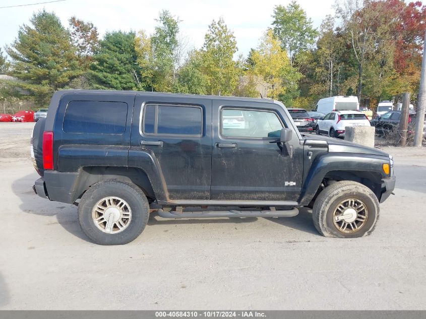 2007 Hummer H3 Suv VIN: 5GTDN13E578137021 Lot: 40584310