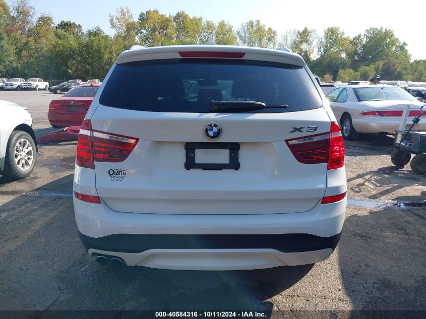 2017 BMW X3 xDrive28I VIN: 5UXWX9C33H0T23856 Lot: 40584316