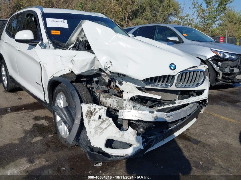 2017 BMW X3 xDrive28I VIN: 5UXWX9C33H0T23856 Lot: 40584316