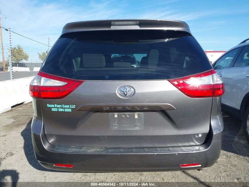 5TDKZ3DC9HS778441 2017 Toyota Sienna Le 8 Passenger