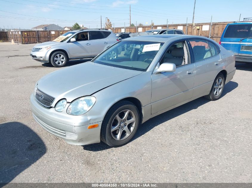 2001 Lexus Gs 300 VIN: JT8BD69S910134042 Lot: 40584350