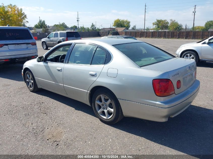 2001 Lexus Gs 300 VIN: JT8BD69S910134042 Lot: 40584350