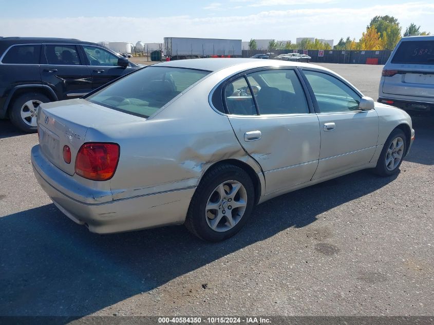 2001 Lexus Gs 300 VIN: JT8BD69S910134042 Lot: 40584350