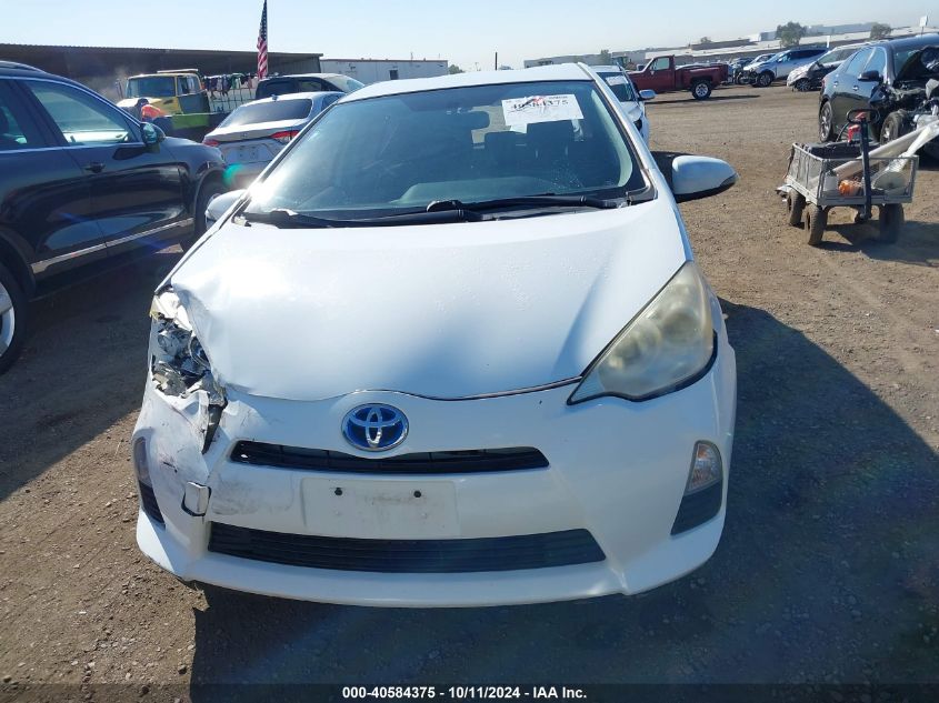 JTDKDTB30D1048118 2013 Toyota Prius C