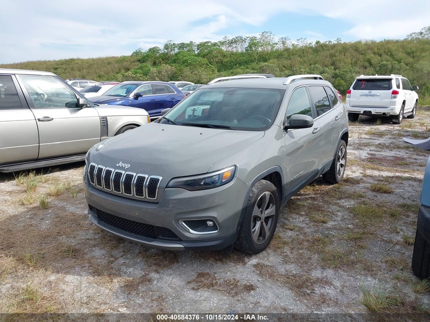 VIN 1C4PJLDBXKD443762 2019 JEEP CHEROKEE LIMITED FWD