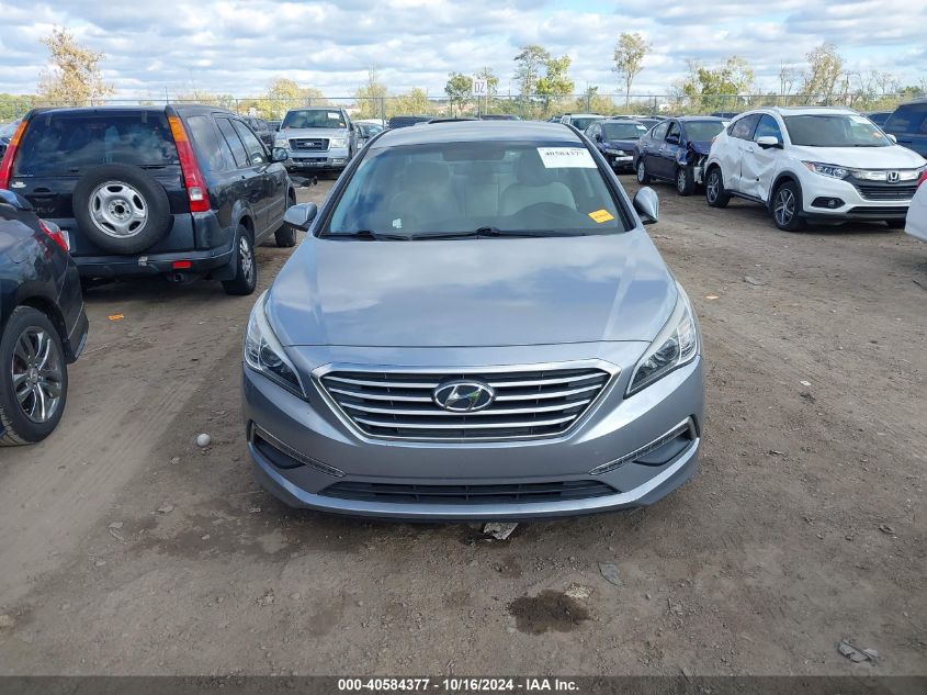 2015 Hyundai Sonata Se VIN: 5NPE24AF6FH247836 Lot: 40584377