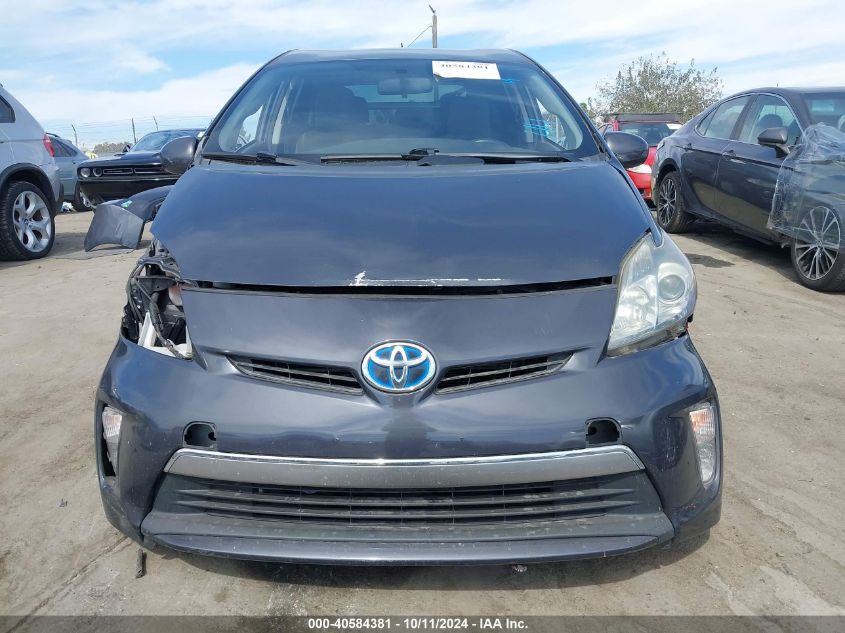 2014 Toyota Prius Plug-In VIN: JTDKN3DP1E3055999 Lot: 40584381