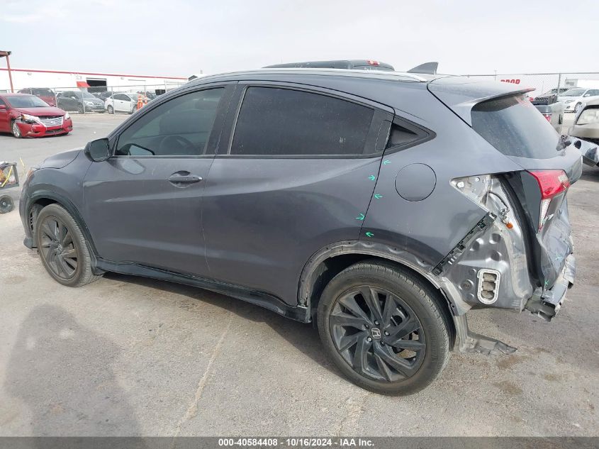 2021 Honda Hr-V 2Wd Sport VIN: 3CZRU5H19MM716348 Lot: 40584408