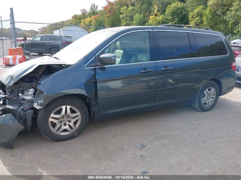 2006 Honda Odyssey Exl VIN: 5FNRL38776B024274 Lot: 40584436