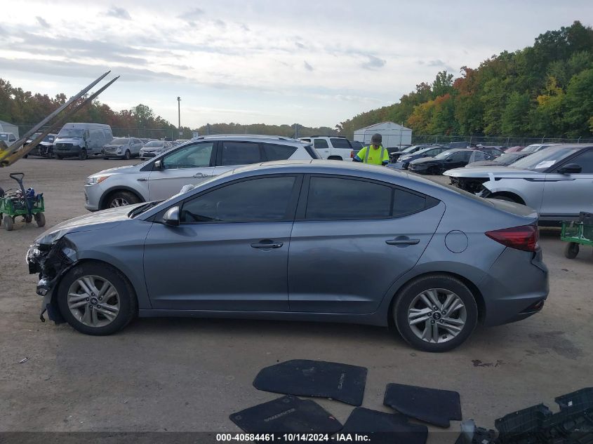 2019 Hyundai Elantra Sel/Value/Limited VIN: KMHD84LF9KU874601 Lot: 40584461