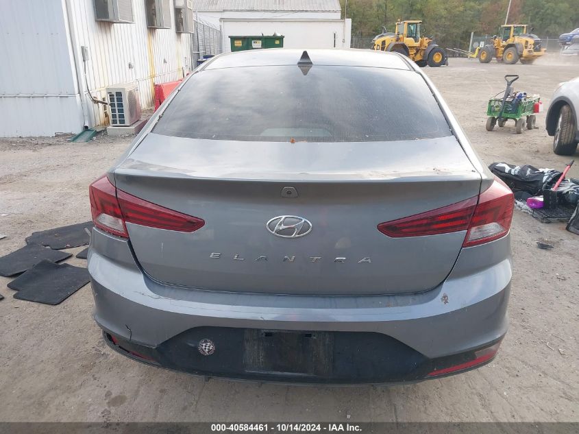 2019 Hyundai Elantra Sel/Value/Limited VIN: KMHD84LF9KU874601 Lot: 40584461