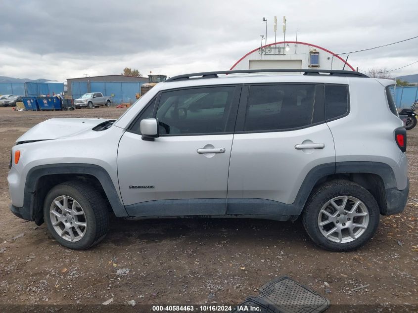 2019 Jeep Renegade Latitude 4X4 VIN: ZACNJBBB3KPK62604 Lot: 40584463