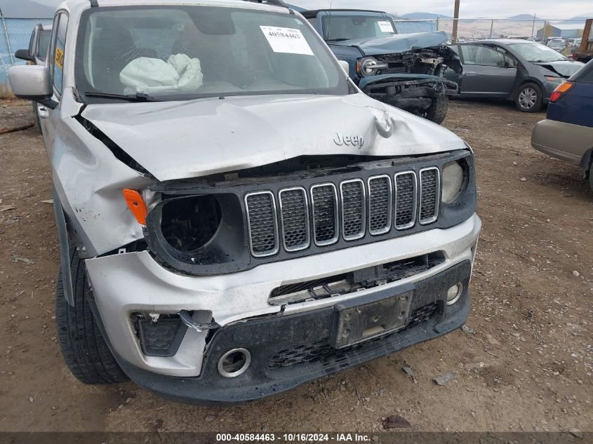 2019 Jeep Renegade Latitude 4X4 VIN: ZACNJBBB3KPK62604 Lot: 40584463