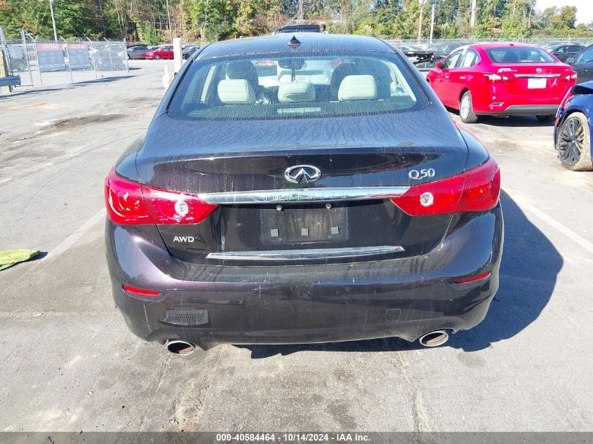 2015 Infiniti Q50 Premium/Sport VIN: JN1BV7AR6FM413156 Lot: 40584464