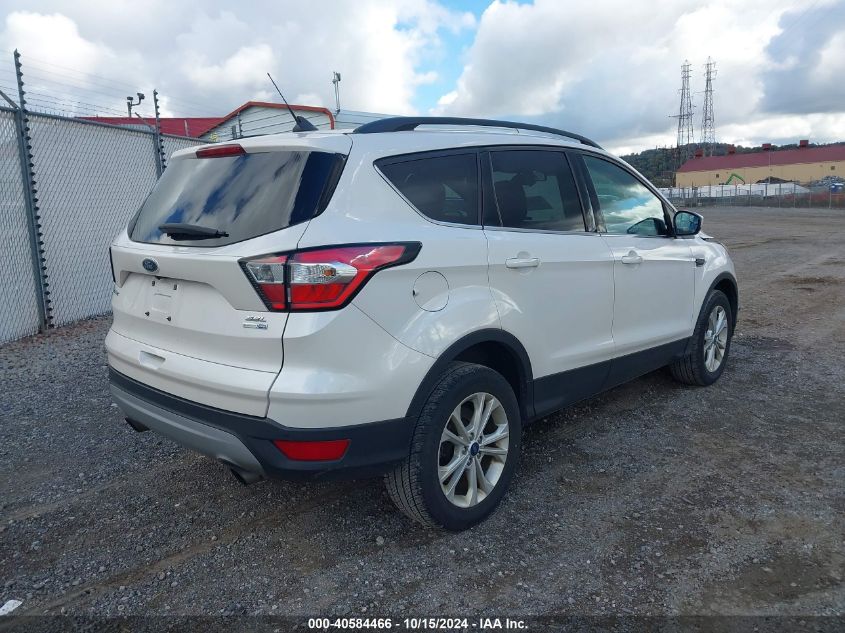 2018 Ford Escape Sel VIN: 1FMCU9HD0JUD17182 Lot: 40584466