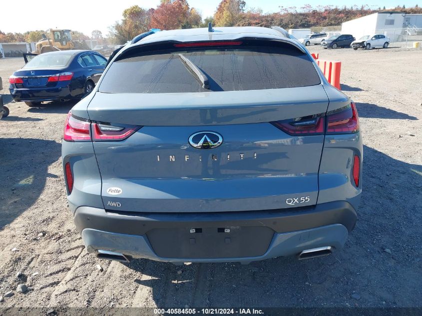 2023 Infiniti Qx55 Essential VIN: 3PCAJ5KR6PF115918 Lot: 40584505