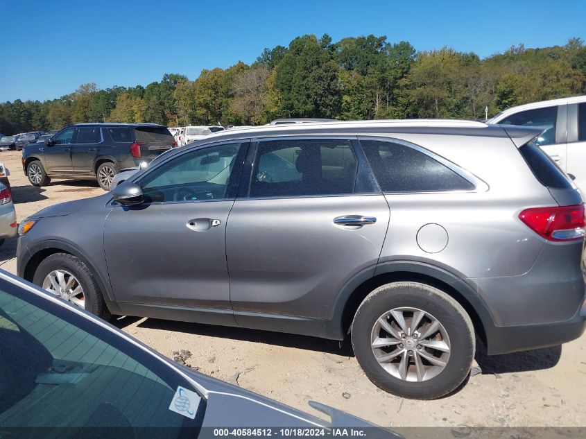 2018 Kia Sorento 3.3L Lx VIN: 5XYPG4A55JG401776 Lot: 40584512